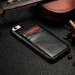 Wholesale iPhone SE (2020) / 8 / 7 Leather Style Credit Card Case (Brown)